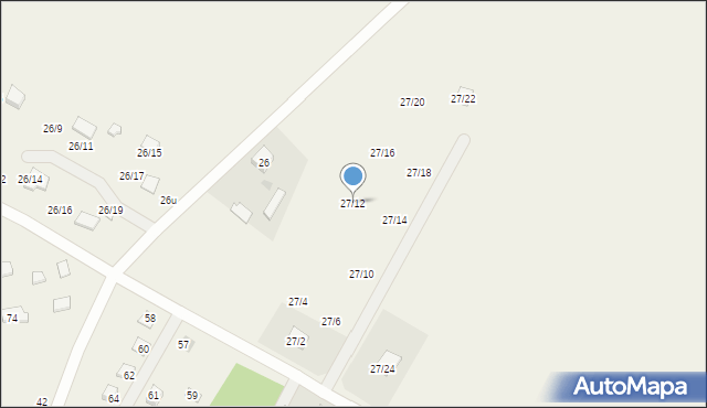 Sendeń Mały, Sendeń Mały, 27/12, mapa Sendeń Mały