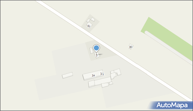Sendeń Mały, Sendeń Mały, 3, mapa Sendeń Mały