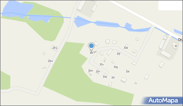 Sendeń Mały, Sendeń Mały, 30l, mapa Sendeń Mały