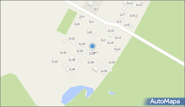 Sendeń Mały, Sendeń Mały, 31r, mapa Sendeń Mały