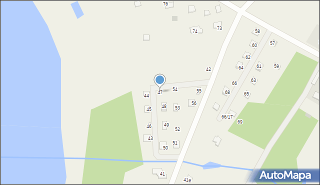 Sendeń Mały, Sendeń Mały, 47, mapa Sendeń Mały