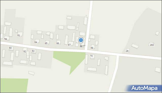 Sępichów, Sępichów, 68, mapa Sępichów