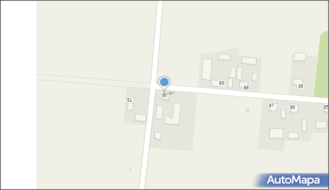 Sępichów, Sępichów, 90, mapa Sępichów