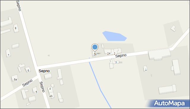 Sepno, Sepno, 2b, mapa Sepno