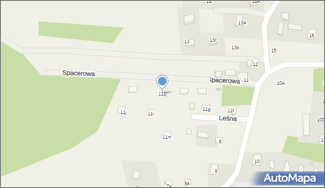 Sępochów, Sępochów, 11D, mapa Sępochów