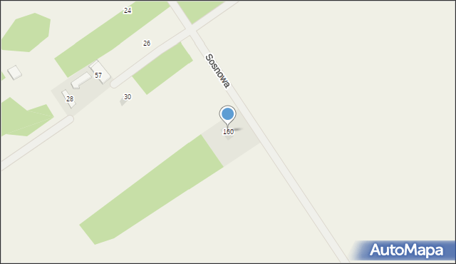 Sępochów, Sępochów, 160, mapa Sępochów