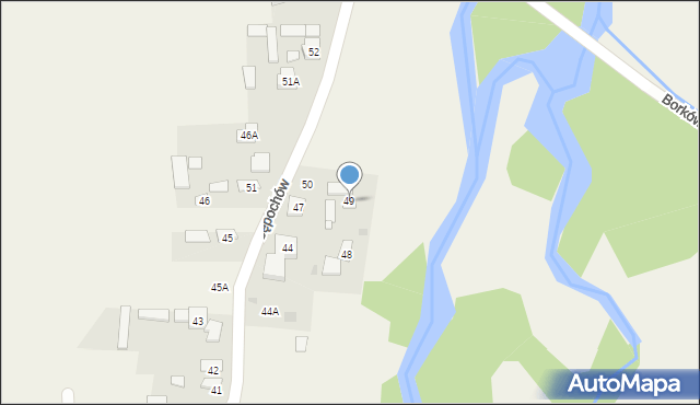 Sępochów, Sępochów, 49, mapa Sępochów