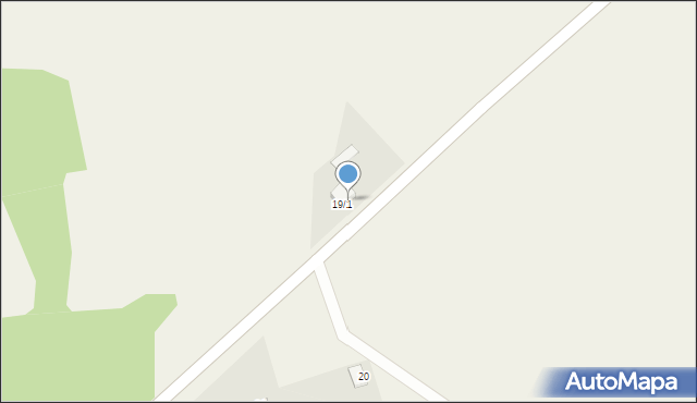 Sępolno Wielkie, Sępolno Wielkie, 19/2, mapa Sępolno Wielkie