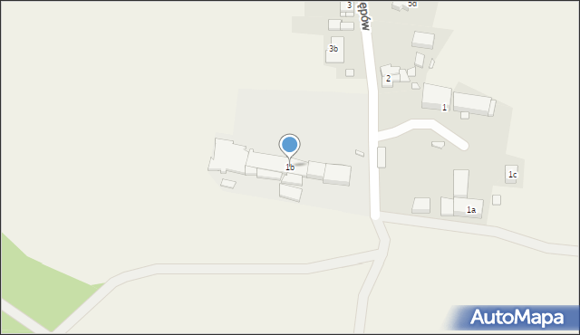 Sępów, Sępów, 1b, mapa Sępów