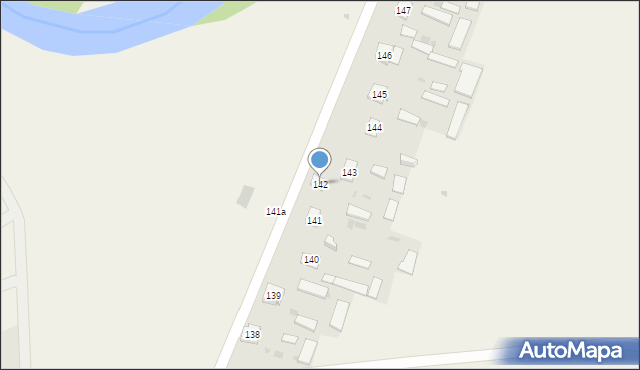 Serock, Serock, 142, mapa Serock