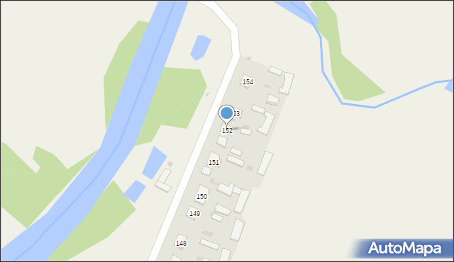 Serock, Serock, 152, mapa Serock