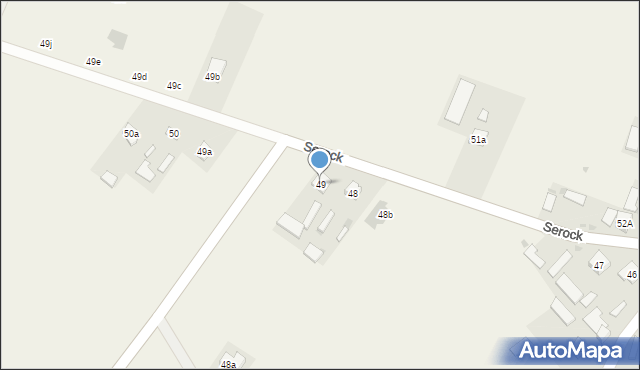 Serock, Serock, 49, mapa Serock