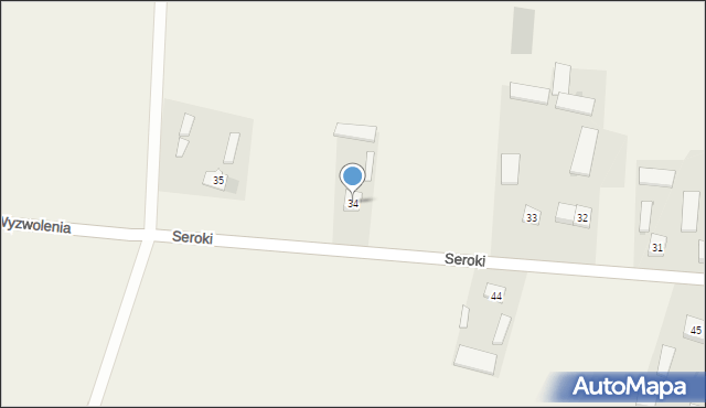 Seroki, Seroki, 34, mapa Seroki