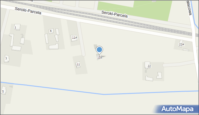 Seroki-Parcela, Seroki-Parcela, 11b, mapa Seroki-Parcela