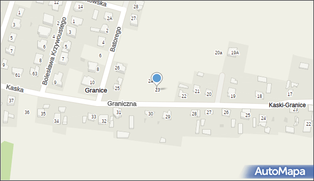 Seroki-Wieś, Seroki-Wieś, 23, mapa Seroki-Wieś