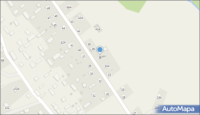 Serpelice, Serpelice, 36, mapa Serpelice