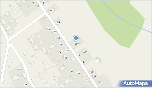 Serpelice, Serpelice, 46A, mapa Serpelice