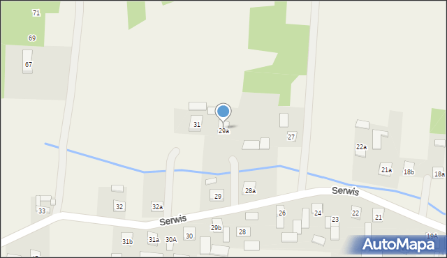 Serwis, Serwis, 31c, mapa Serwis