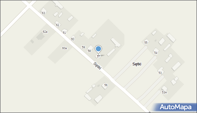 Sętki, Sętki, 57, mapa Sętki