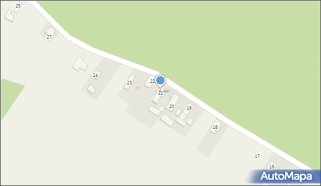 Smolarnia, Serwitut, 21, mapa Smolarnia