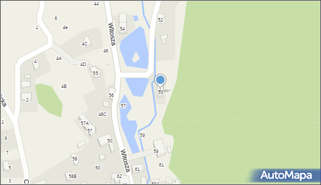 Staniszów, Sezamkowa, 1, mapa Staniszów