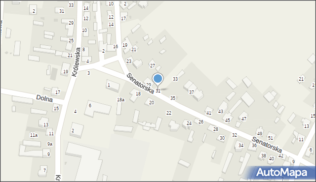 Stężyca, Senatorska, 31, mapa Stężyca