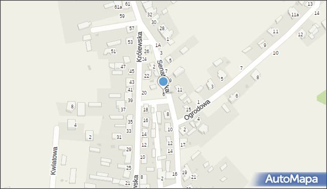 Stężyca, Senatorska, 6, mapa Stężyca