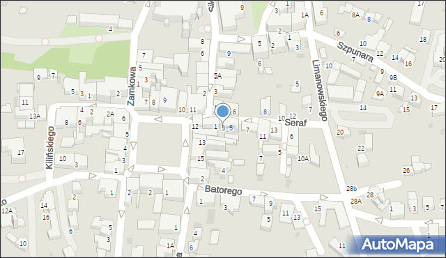 Wieliczka, Seraf, 3, mapa Wieliczka