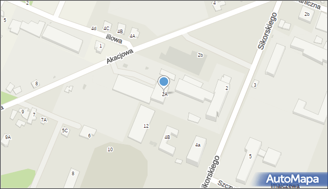 Aleksandrów Kujawski, Sikorskiego Władysława, gen., 2A, mapa Aleksandrów Kujawski