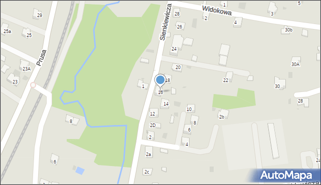 Alwernia, Sienkiewicza Henryka, 16, mapa Alwernia