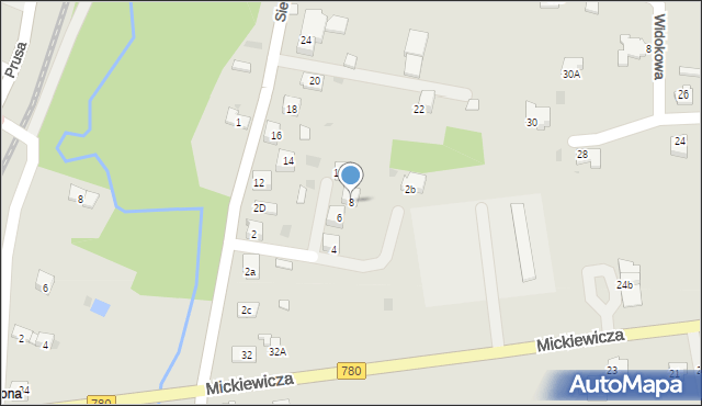 Alwernia, Sienkiewicza Henryka, 8, mapa Alwernia