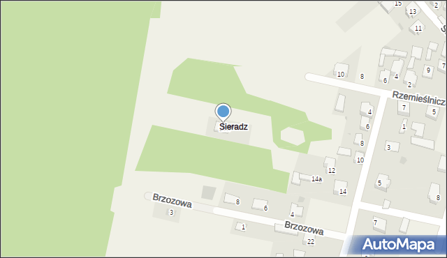 Baby, Sieradzka, 10a, mapa Baby