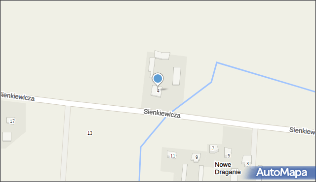 Biała, Sienkiewicza Henryka, 4, mapa Biała
