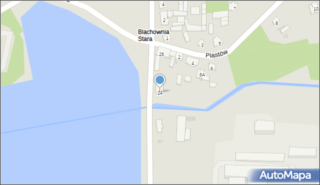 Blachownia, Sienkiewicza Henryka, 24, mapa Blachownia