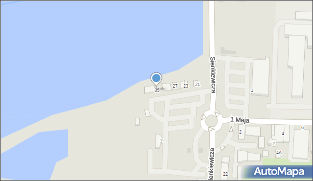 Blachownia, Sienkiewicza Henryka, 35, mapa Blachownia