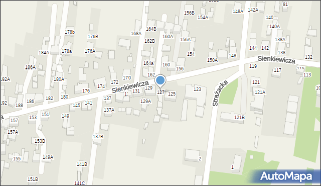 Bobrowniki, Sienkiewicza Henryka, 127, mapa Bobrowniki