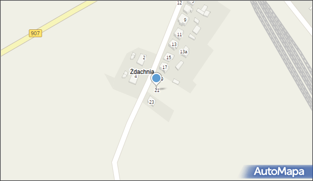 Boronów, Sienkiewicza Henryka, 21, mapa Boronów