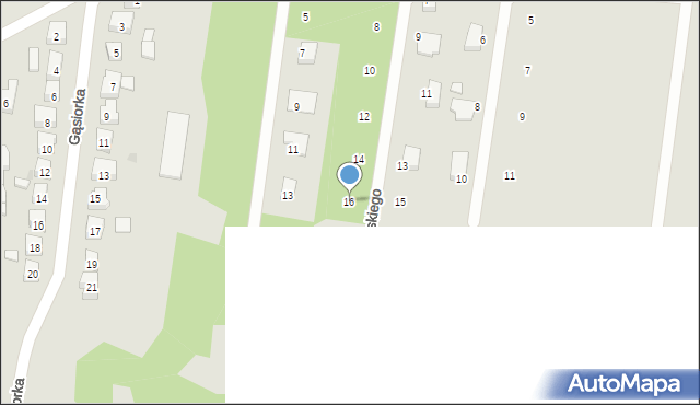 Brzeziny, Sikorskiego Władysława, gen., 16, mapa Brzeziny