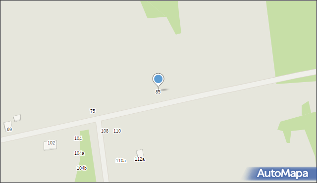 Cegłów, Sienkiewicza Henryka, 85, mapa Cegłów