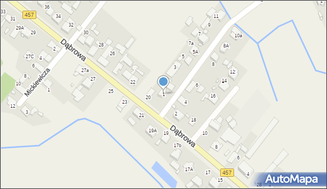 Chróścice, Sienkiewicza Henryka, 1, mapa Chróścice