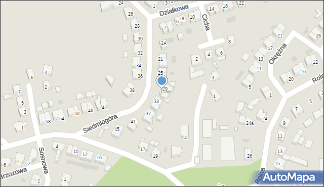 Czarnków, Siedmiogóra, 31, mapa Czarnków