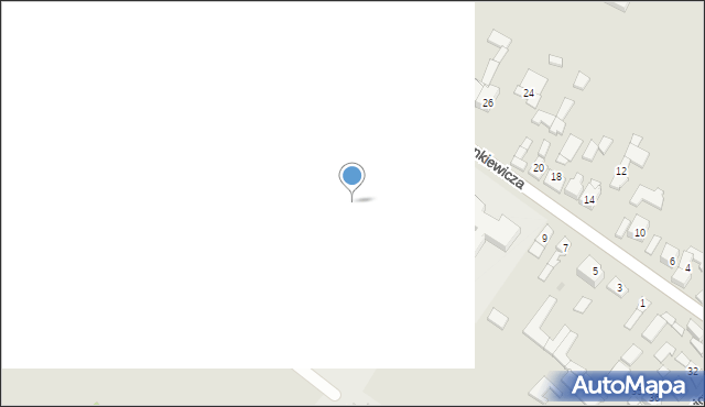 Daleszyce, Sienkiewicza Henryka, 13A, mapa Daleszyce