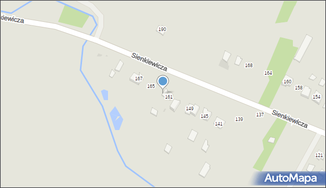 Daleszyce, Sienkiewicza Henryka, 163, mapa Daleszyce