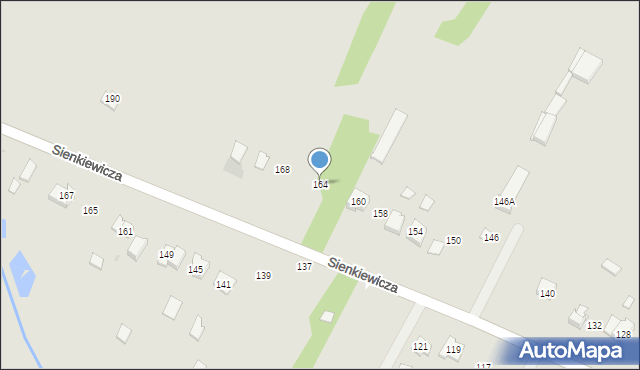 Daleszyce, Sienkiewicza Henryka, 164, mapa Daleszyce