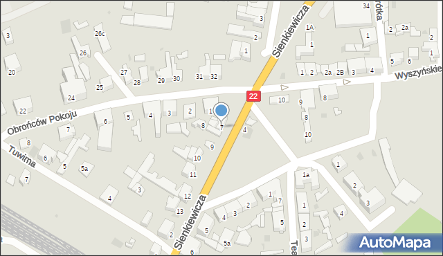 Dobiegniew, Sienkiewicza Henryka, 7, mapa Dobiegniew
