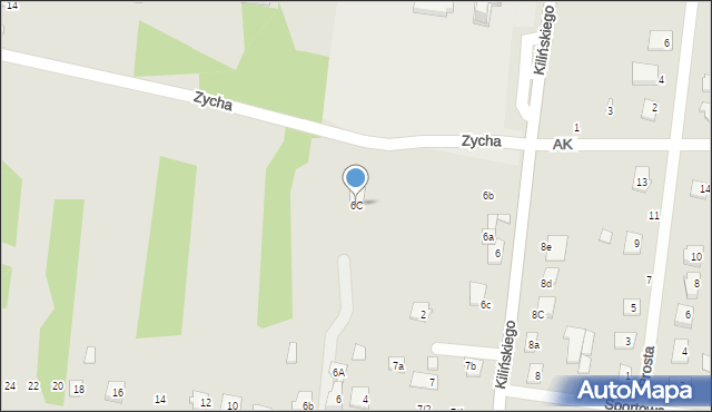 Dobre, Sienkiewicza Henryka, 6C, mapa Dobre