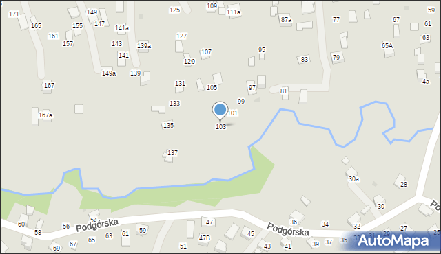Dynów, Sikorskiego Władysława, gen., 103, mapa Dynów