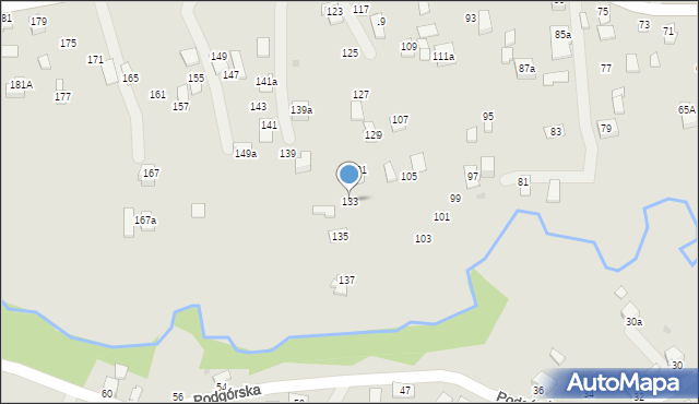 Dynów, Sikorskiego Władysława, gen., 133, mapa Dynów