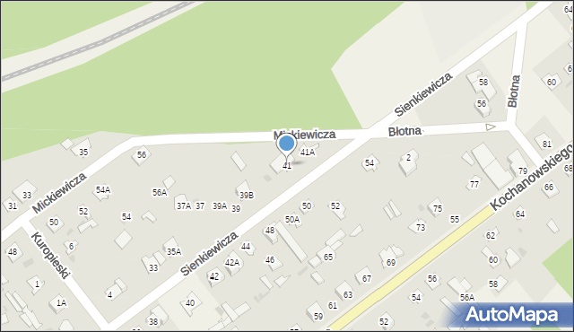 Garbatka-Letnisko, Sienkiewicza Henryka, 41, mapa Garbatka-Letnisko