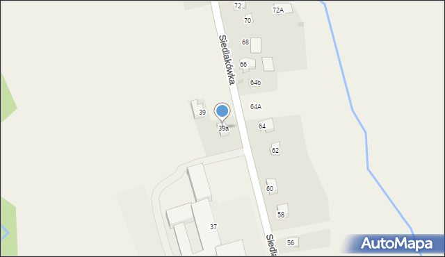 Gilowice, Siedlakówka, 39a, mapa Gilowice